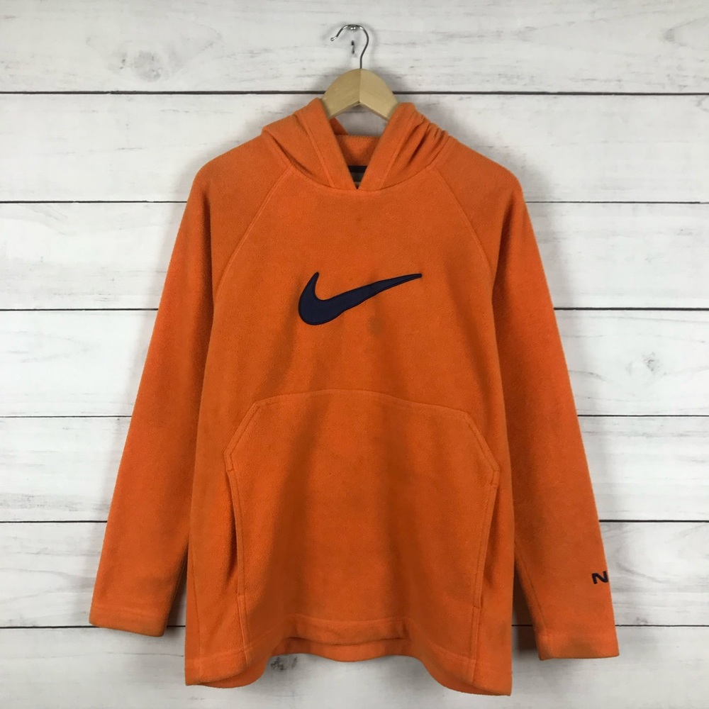 Vintage Nike Swoosh Fleece Hoodie